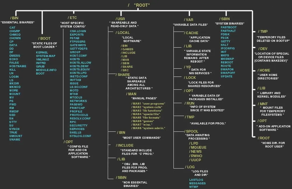 Linux-file-system-hierarchy-Linux-file-structure-optimized